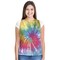 Proheal Disposable Adult Bibs Tie Back  Perfect for Seniors Painting  Eating  Tie Dye 100 Pack 100PK PH-16433H - alternate 1